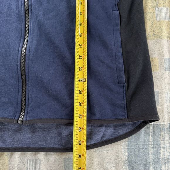 Nike Dri-FIT Full Zip Basketball Print Navy Blue Long Sleeve Men's Large - Picture 15 of 15